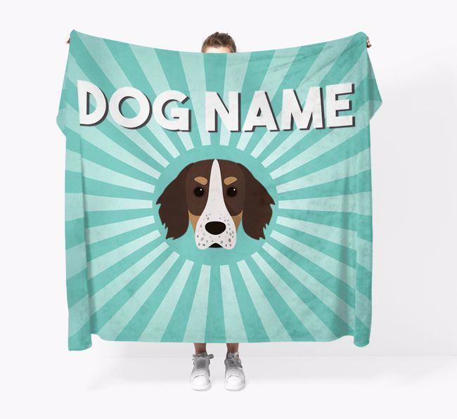 Sun Rays: Personalized {breedFullName} Throw Blanket